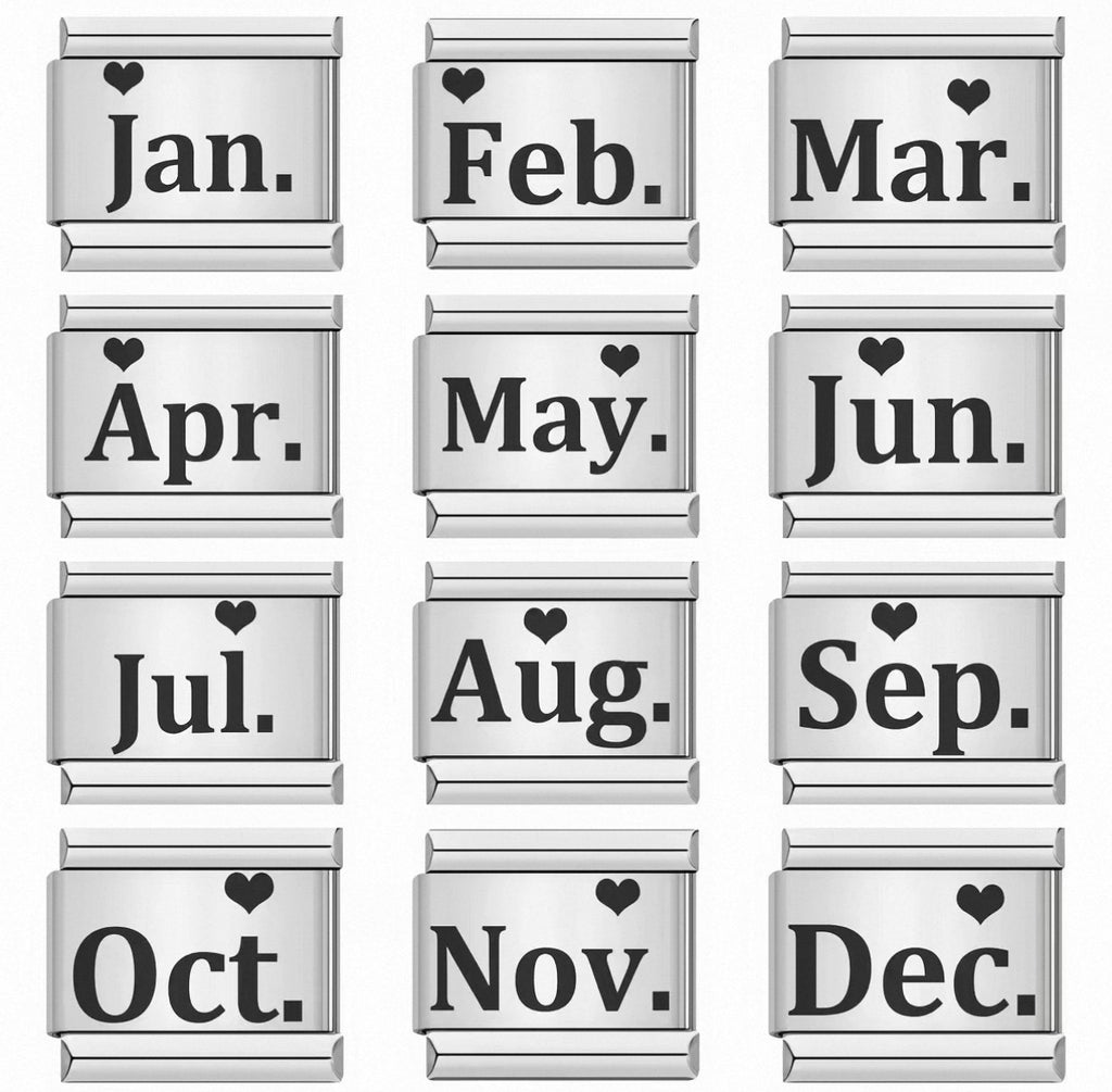 Birth Month Charm