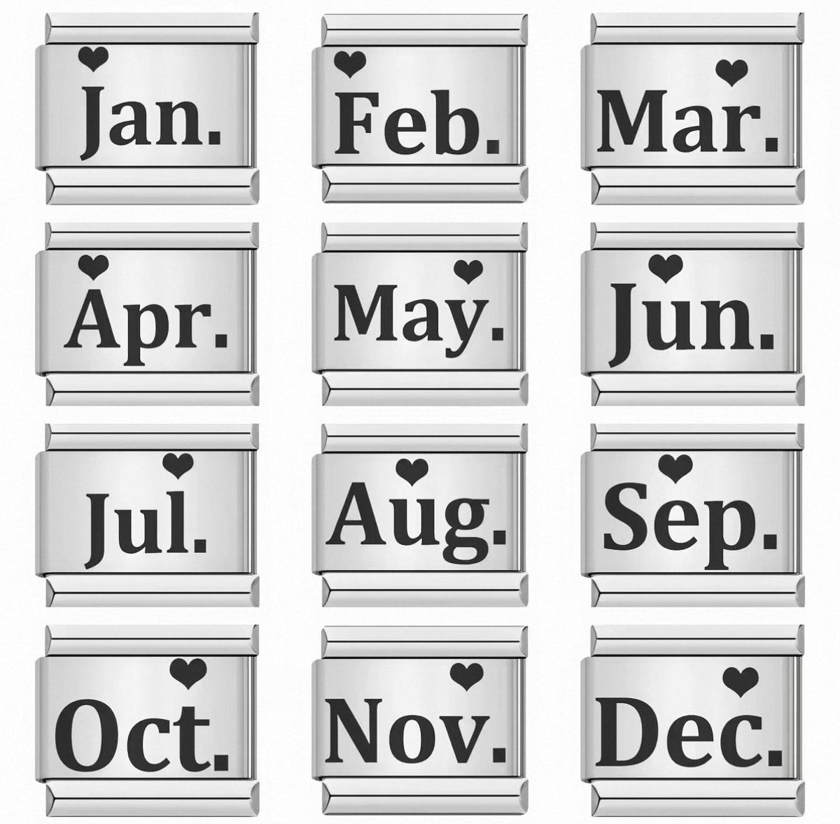 Birth Month Charm